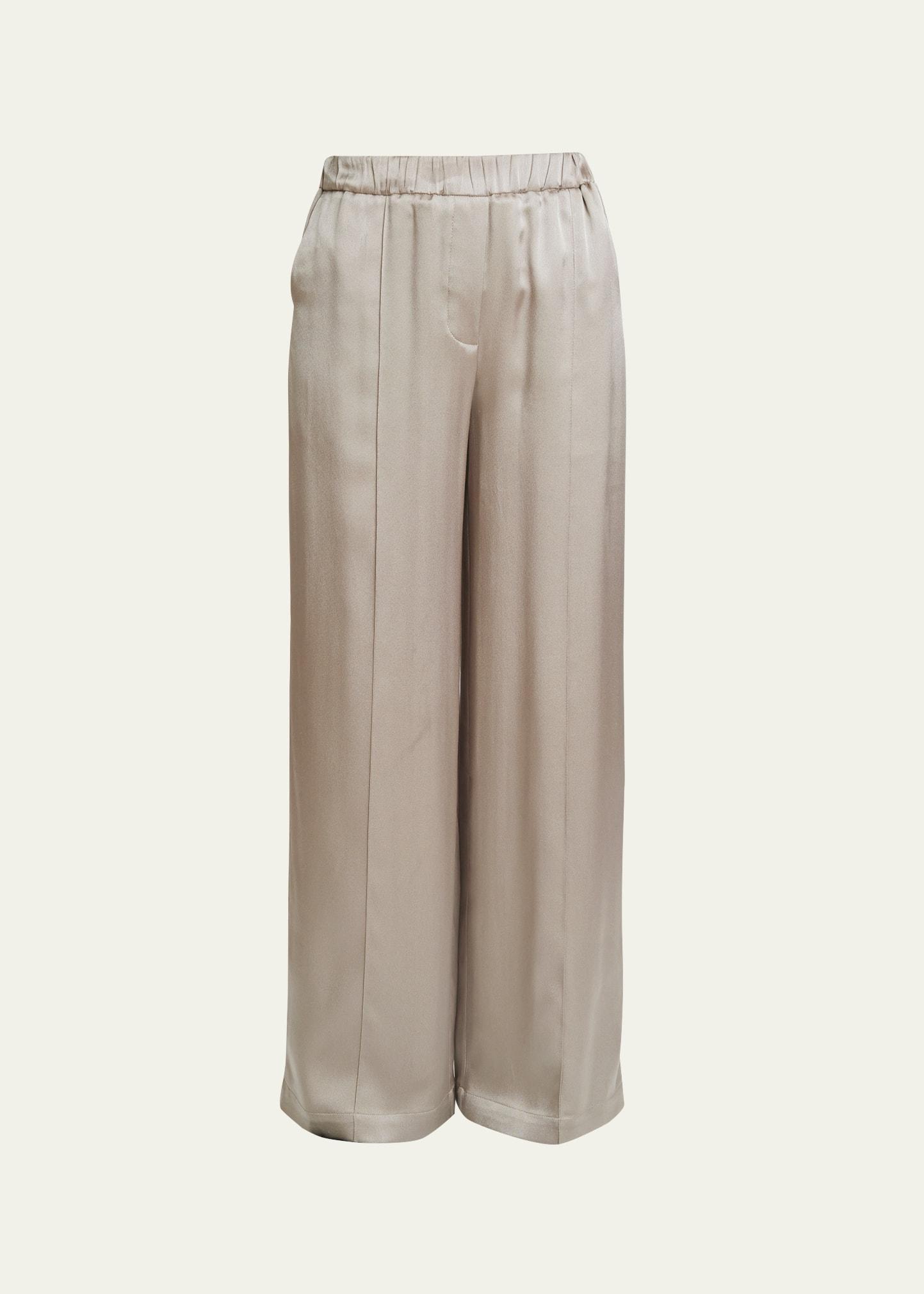 Silk Pajama Trousers Product Image