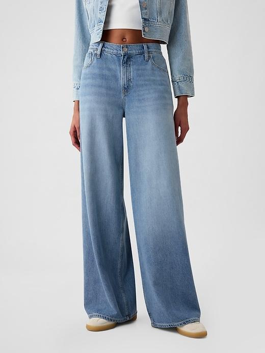 Mid Rise UltraSoft Baggy Jeans Product Image