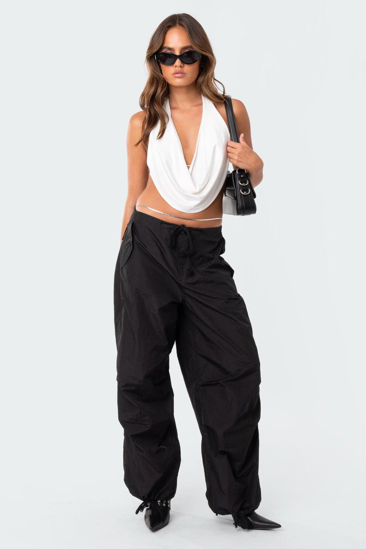 Monique Cropped Open-Back Top product image