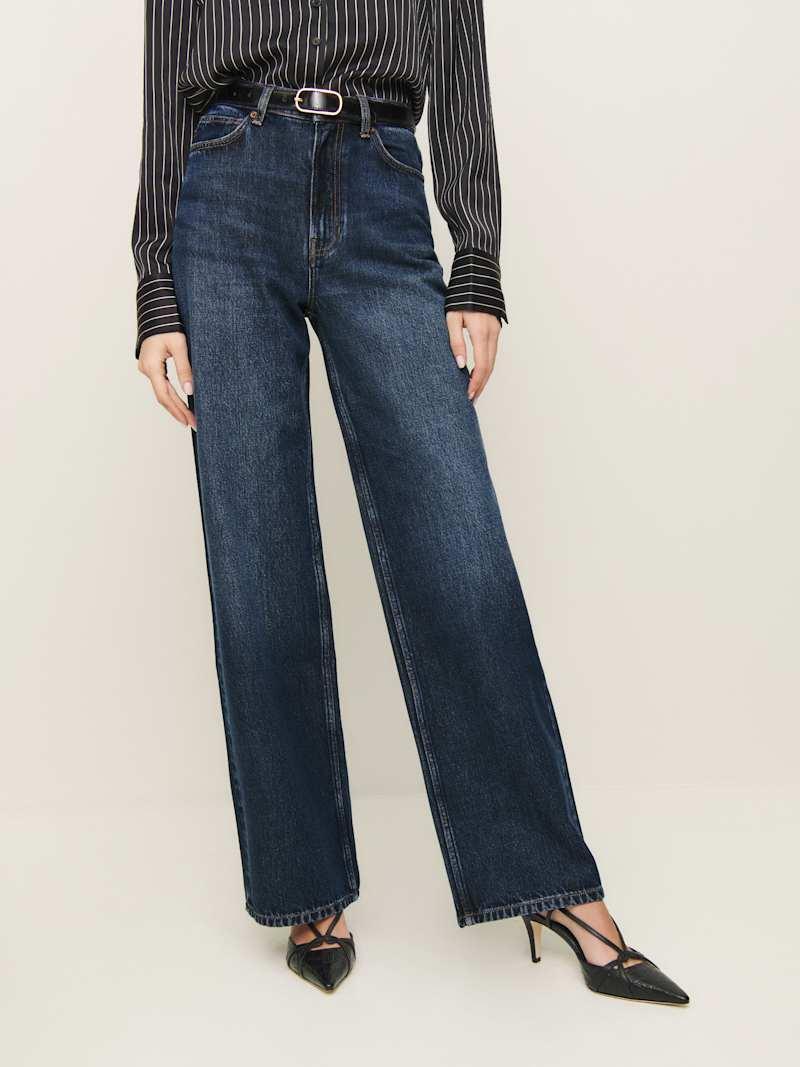 Wes High Rise Wide Leg Jeans Product Image