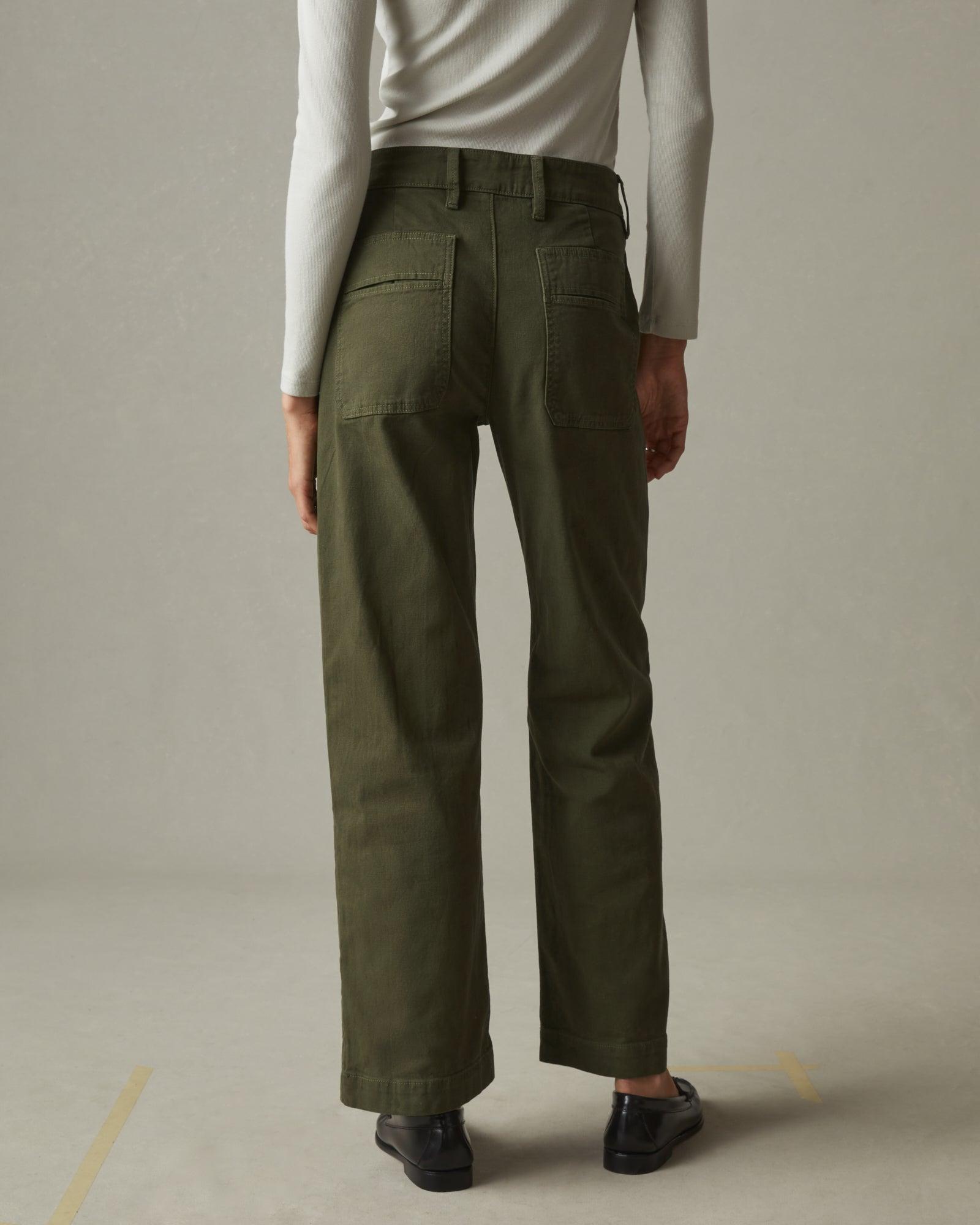 Wide Leg Pant - Moss Female Product Image