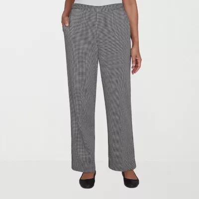 Alfred Dunner Runway Ready Womens Straight Pull-On Pants Product Image