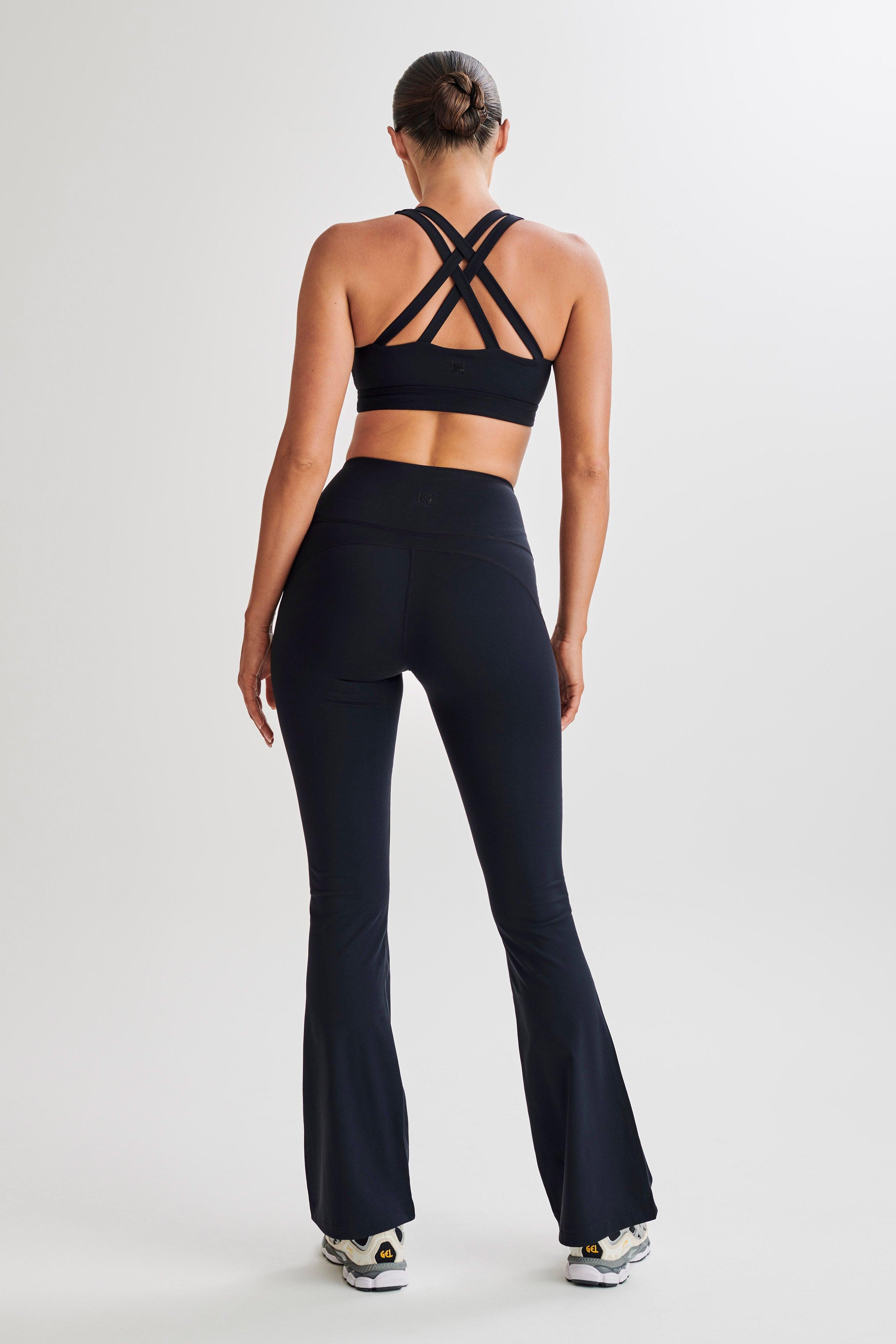 Jackie Twist Crop Top - Black Product Image