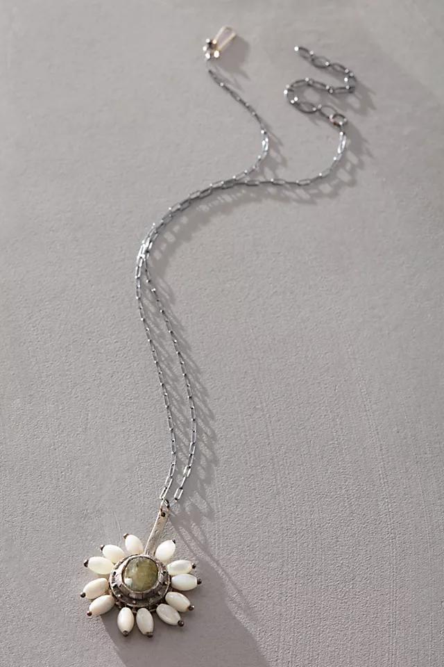 Eric Silva Flower Stone Necklace Product Image