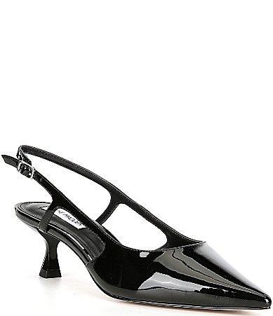 Steve Madden Legaci Patent Kitten Heel Slingback Pumps Product Image