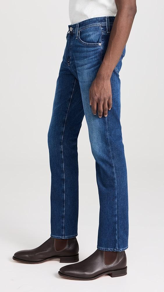 AG Everett Slim Straight Thermolite Jeans 34" | Shopbop Product Image