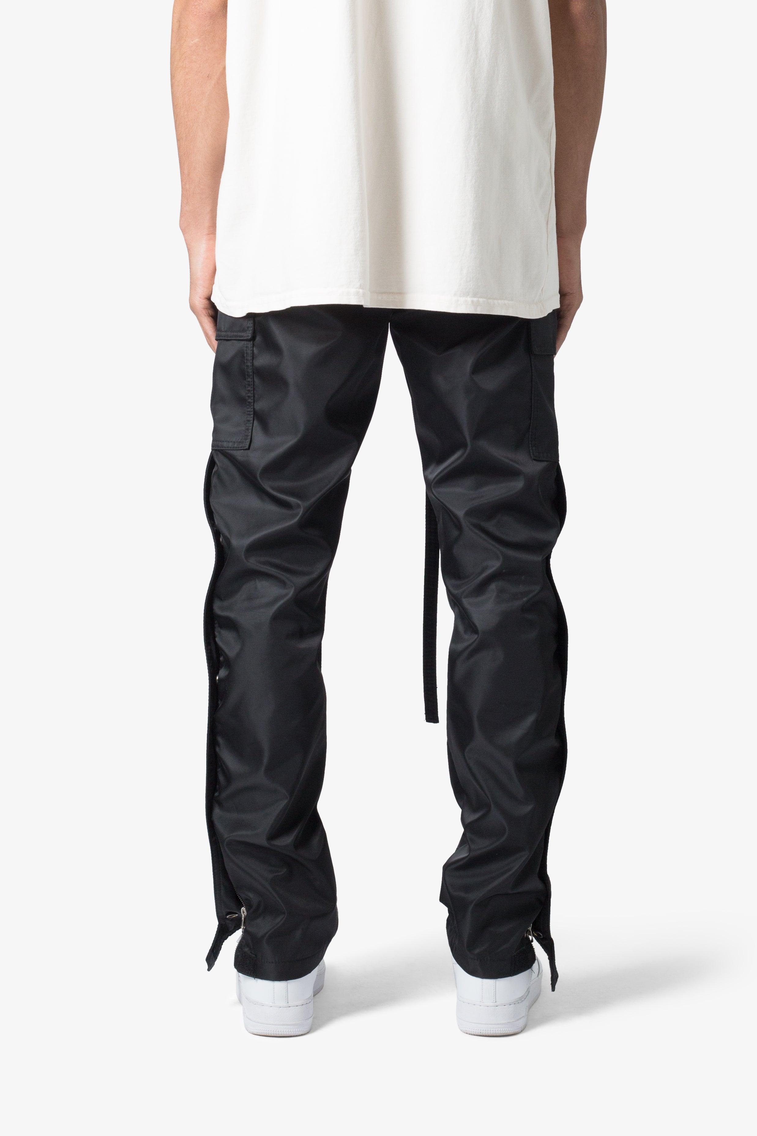 Snap Zipper II Cargo Pants - Black Product Image