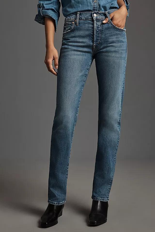 MOTHER The Hiker Skimp Mid-Rise Straight-Leg Jeans Product Image