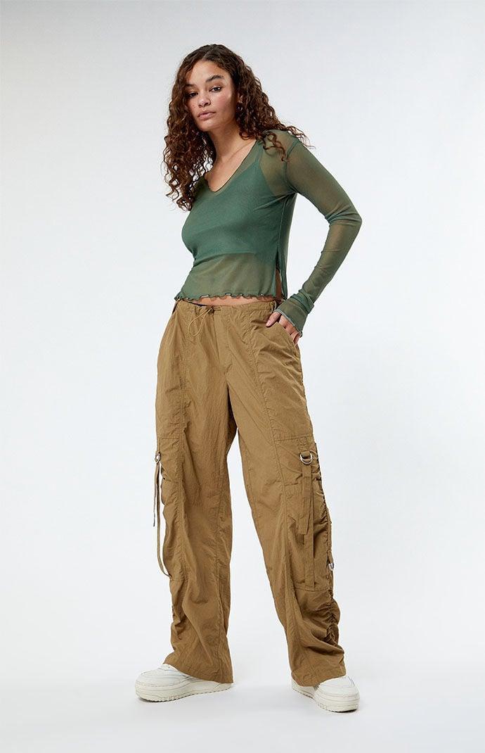 Women's Ruched Parachute Pants product image