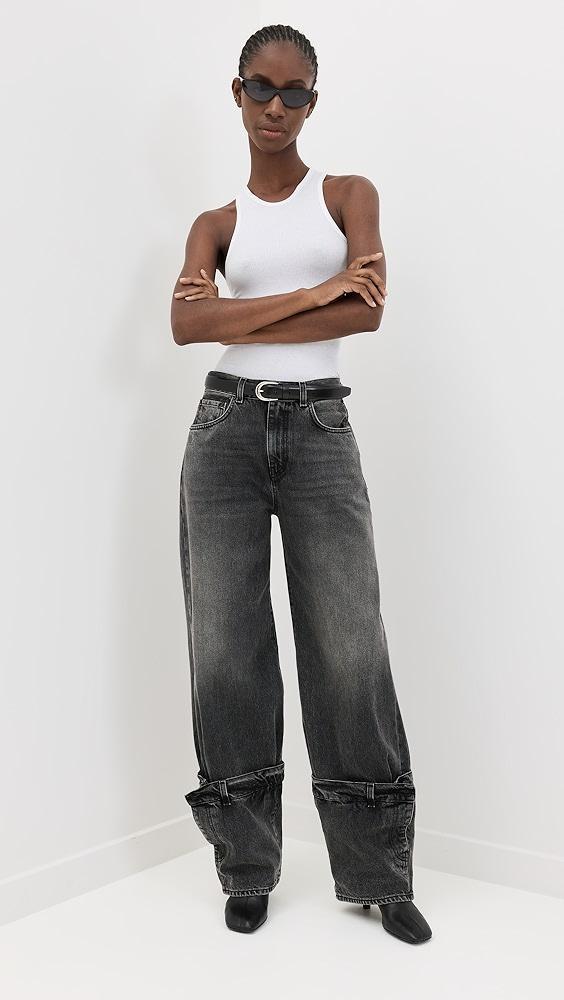 HAIKURE Hurley Medium Black Jeans | Shopbop Product Image