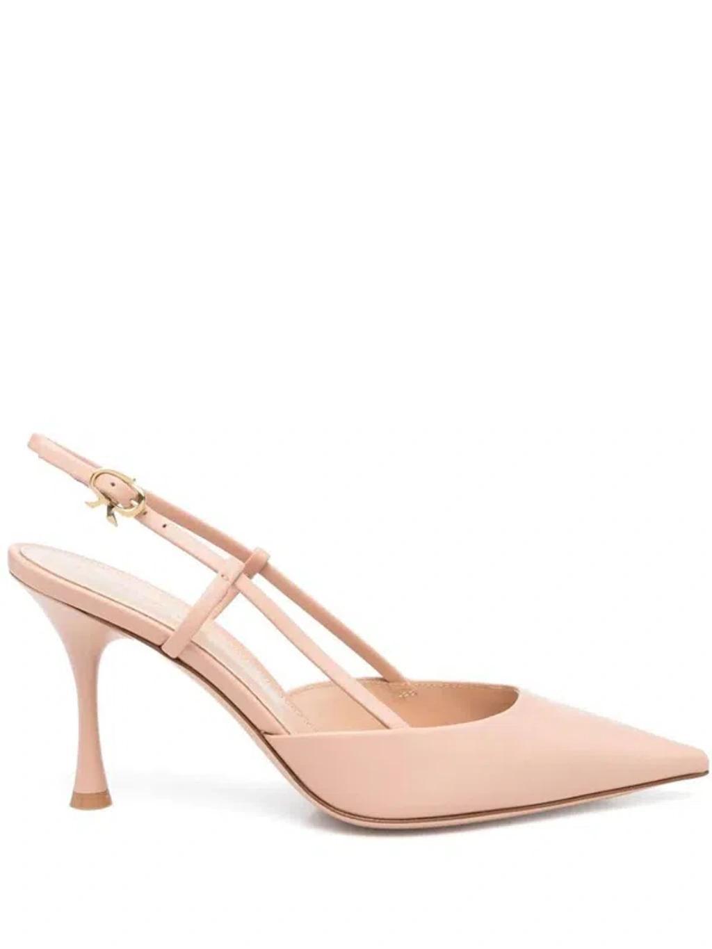 GIANVITO ROSSI Ascent Slingbacks In Pink Product Image