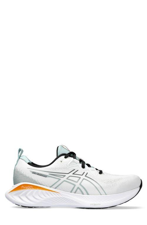 ASICS Mens ASICS Gel Cumulus 25 - Mens Running Shoes Orange/Black/White Product Image