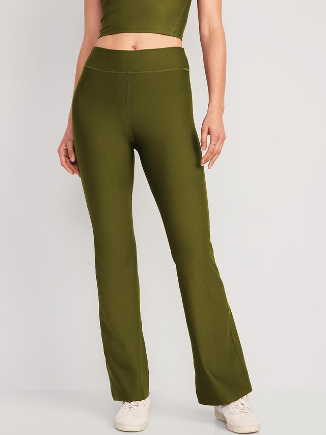 Old Navy Extra High-Waisted PowerSoft Flare Pants for Women - French Roast - female - Size: XS Product Image