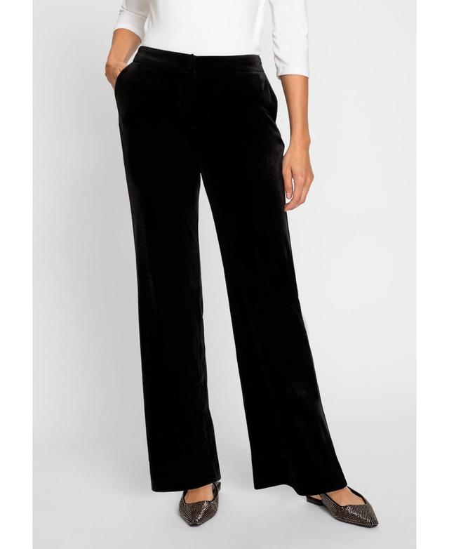 Olsen Womens Anna Fit Velvet Trouser Product Image