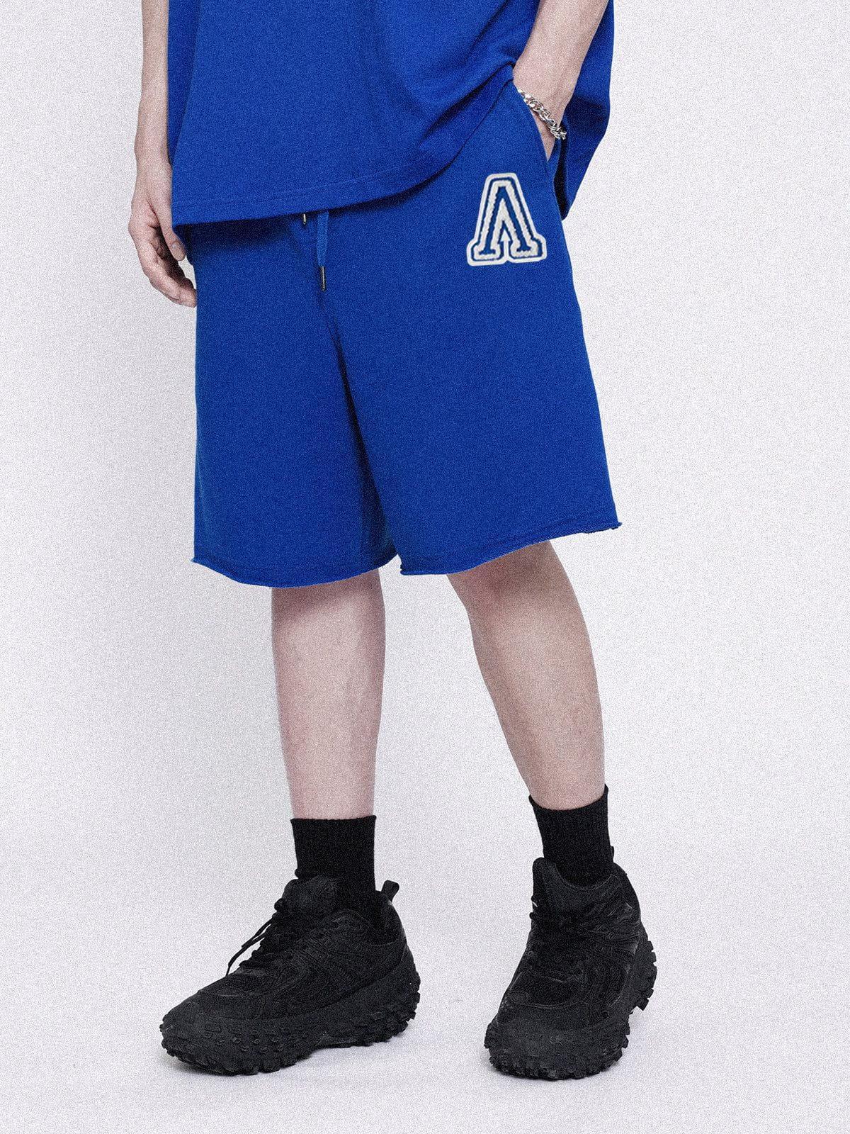 Aelfric Eden Love & Peace Solid Flocking Shorts Product Image