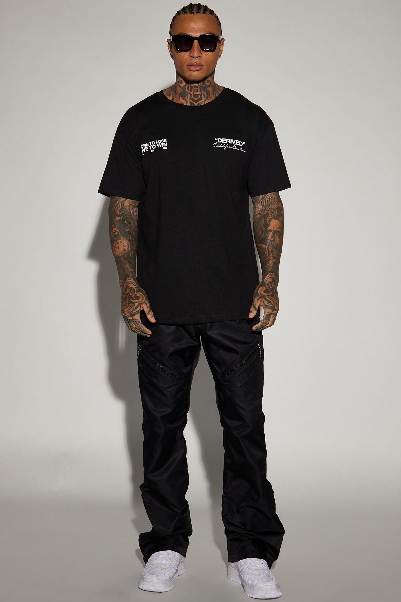 Derived Short Sleeve Tee - Black Product Image