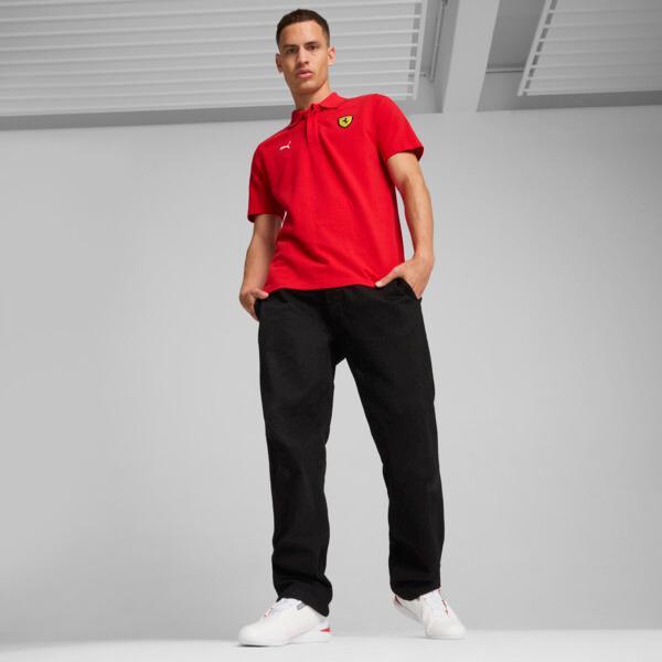 PUMA Scuderia Ferrari Race Men's Graphic Polo in Red Product Image