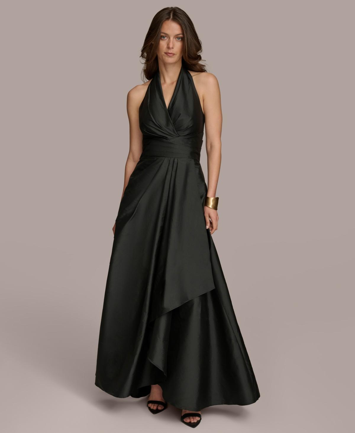 Donna Karan Womens Halter Ball Gown Product Image