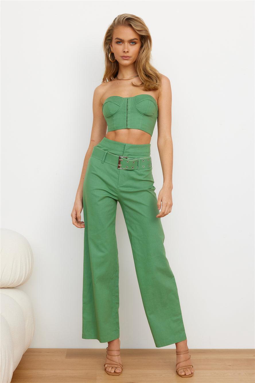 Filtered Pants Khaki Product Image