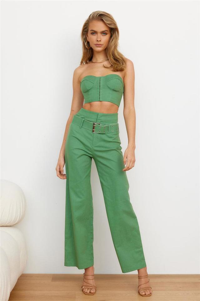 Filtered Pants Khaki Product Image