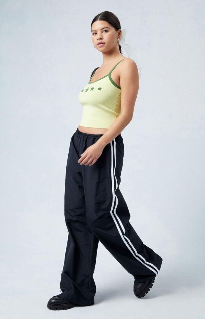 Women's Wide Leg Track Pants - Product Image