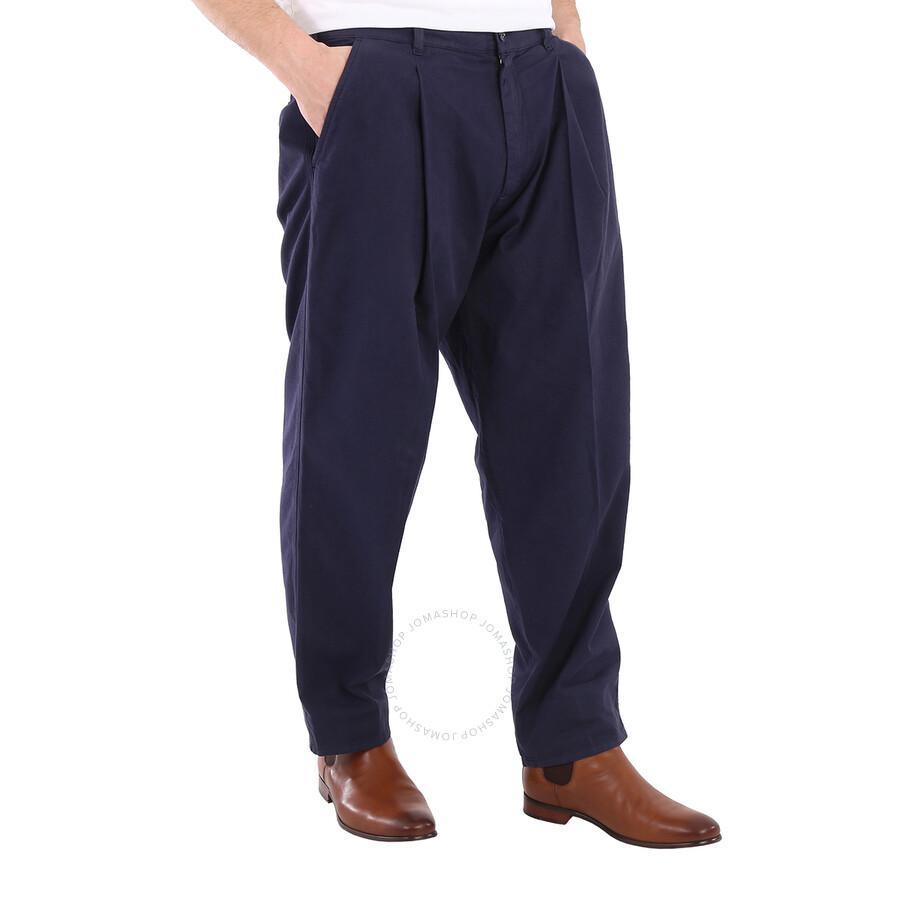 Men's Sportivo Navy Relaxed Chino Pants In Blue Product Image