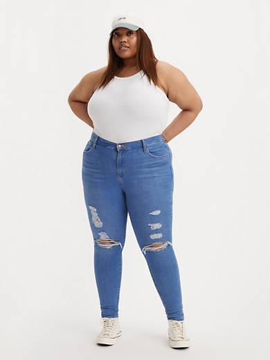 720 High Rise Super Skinny Women's Jeans (Plus Size) Product Image