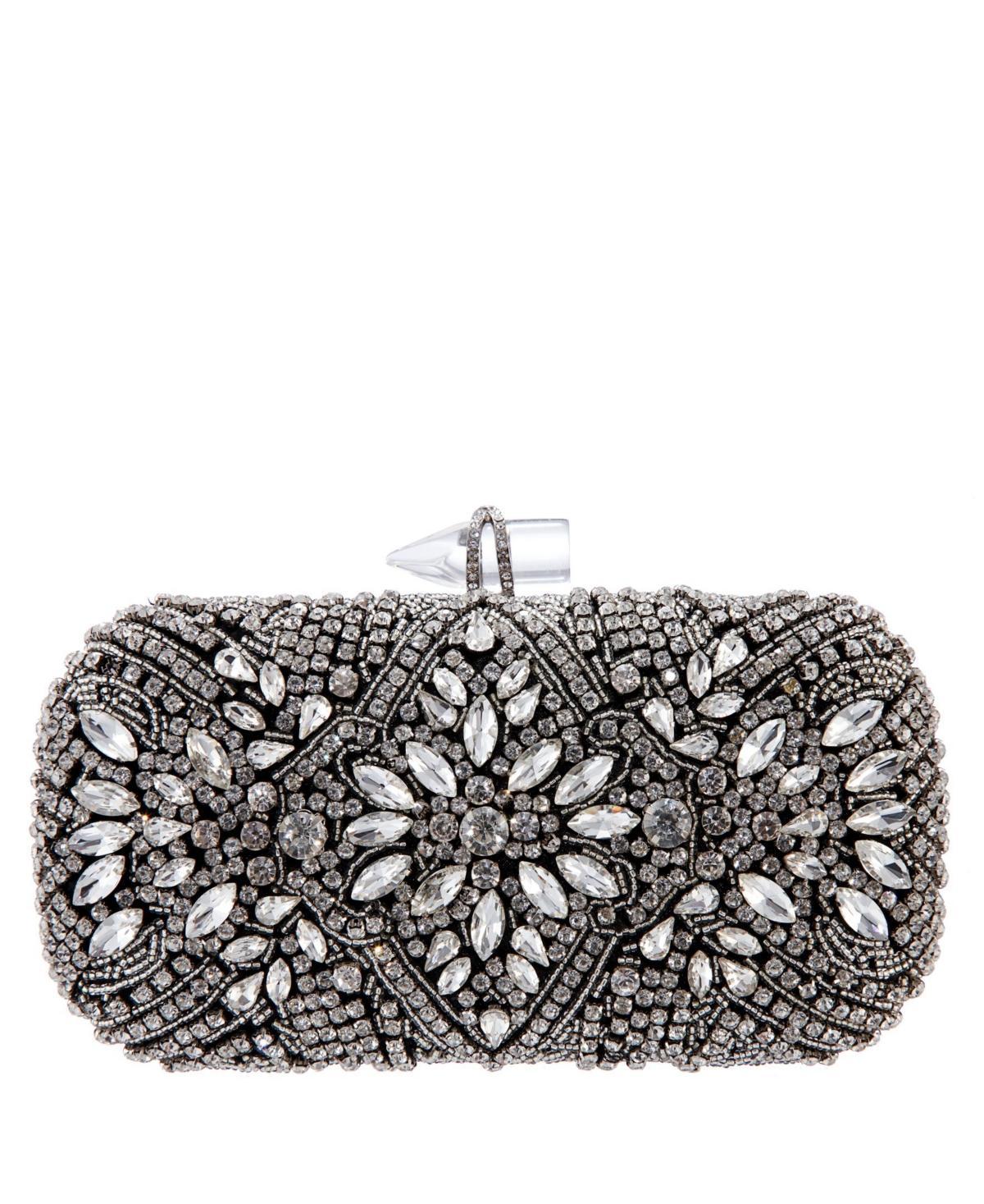 Nina Gelsey Crystal Embellished Minaudire Product Image