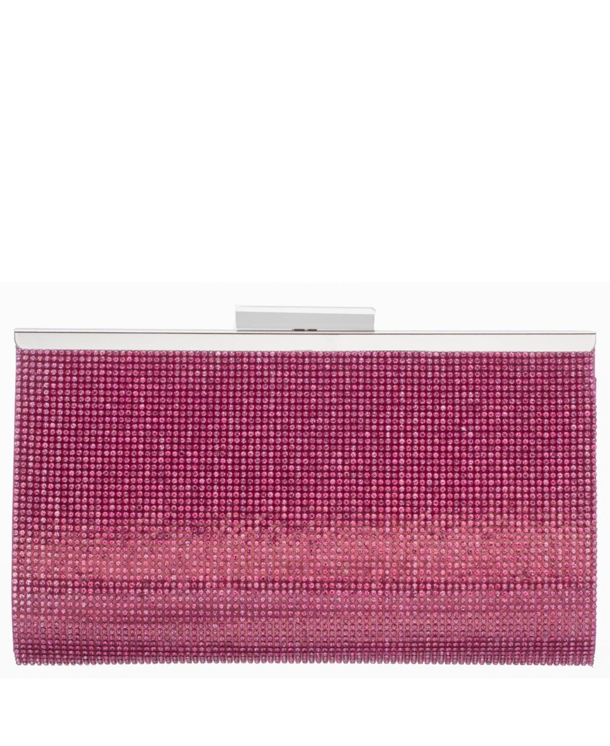 Nina Crystal Frame Clutch Product Image