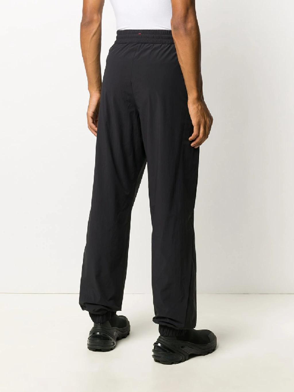 MONCLER Pull-on Cuffes Track Trousers In Black Product Image