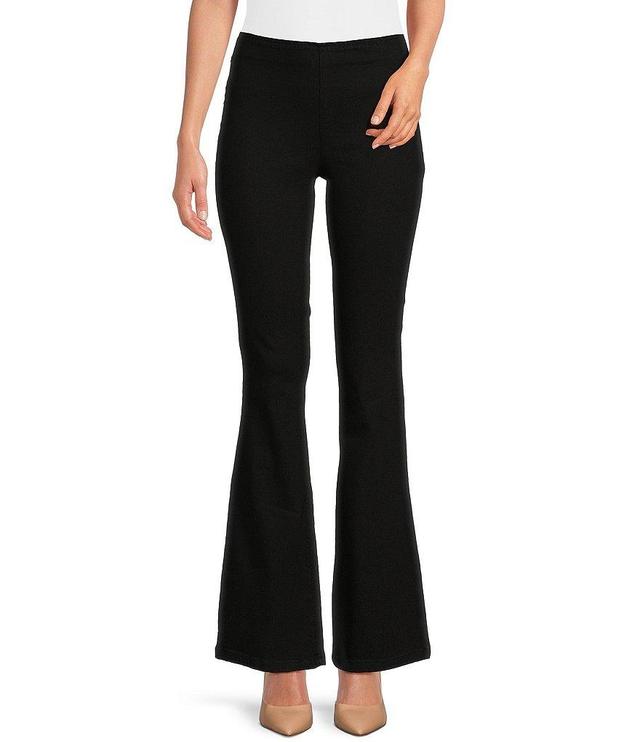 Jessica Simpson High Rise Pull-On Flare Jeans Product Image