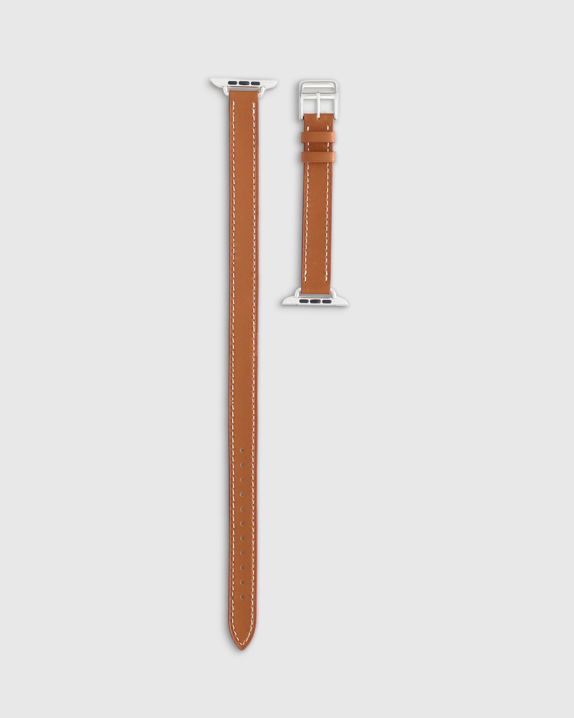 Leather Double Wrap Apple Watch Band Product Image