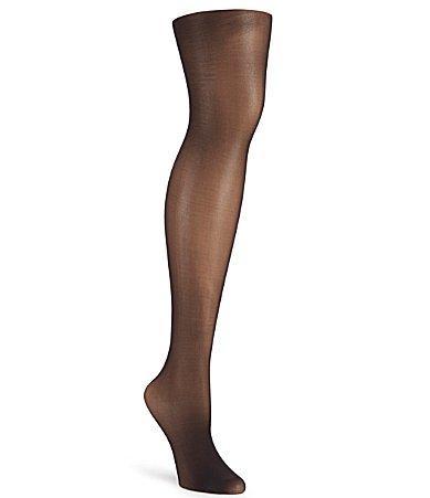 Hue 30 Denier Sheer Coverage Control Top Tights Product Image