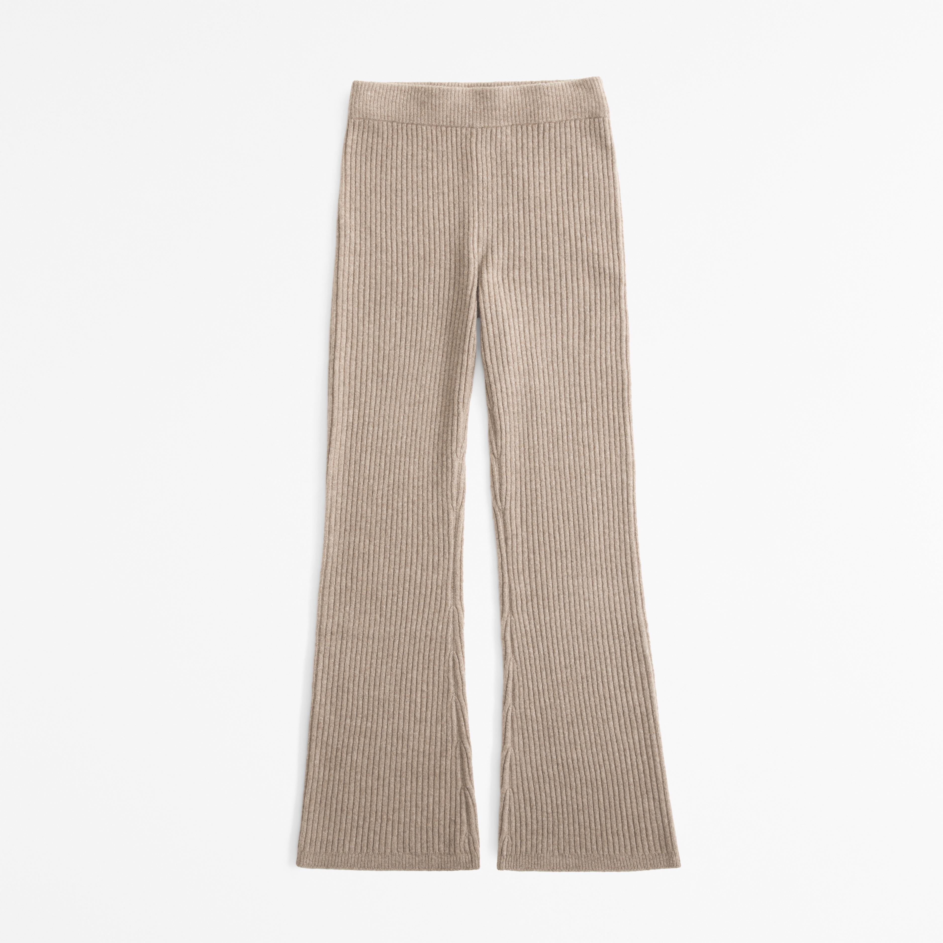 High Rise Ribbed Boot Pant Product Image