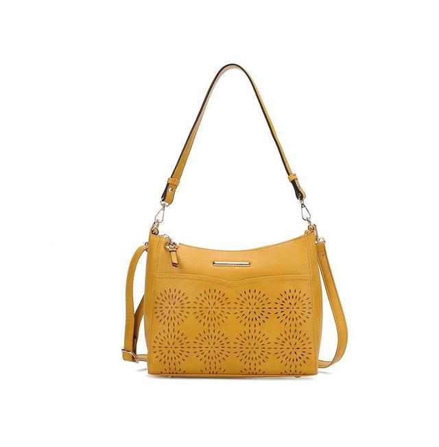 Mkf Collection Alanis Laser Cut Women s Shoulder Bag by Mia K Product Image