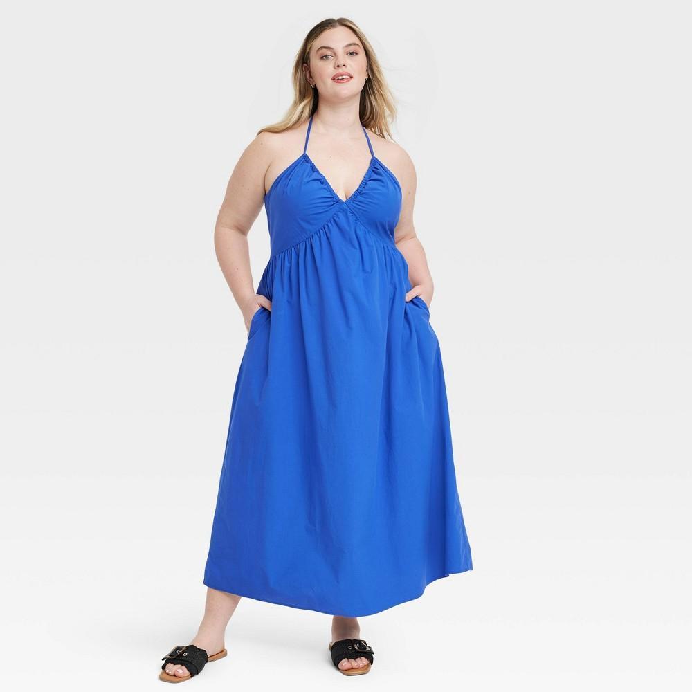 Womens Midi Sundress - Universal Thread Blue 3X Product Image