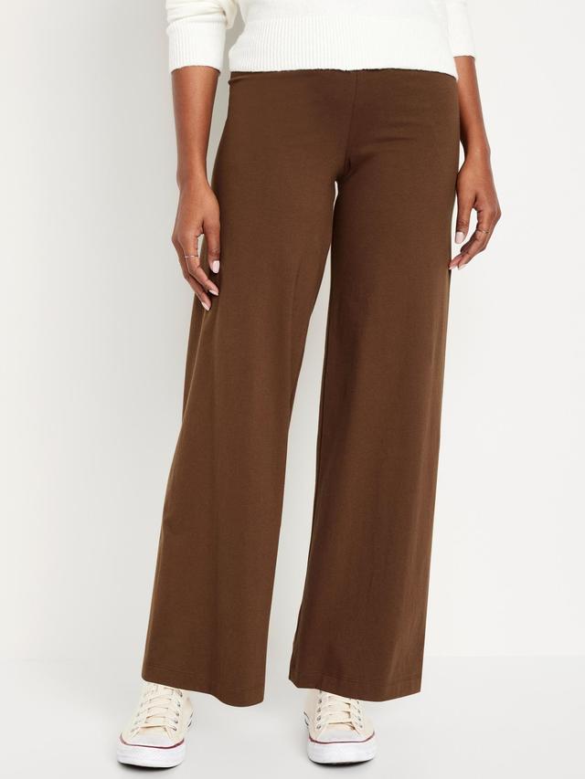 High-Waisted Wide-Leg Leggings Product Image