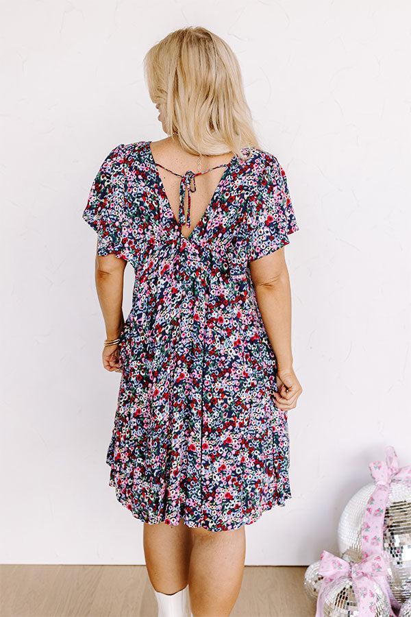 Tuscan Vibes Babydoll Dress Curves Product Image