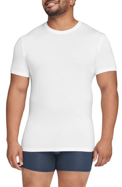 Tommy John 2-Pack Second Skin Slim Fit Crewneck T-Shirts Product Image