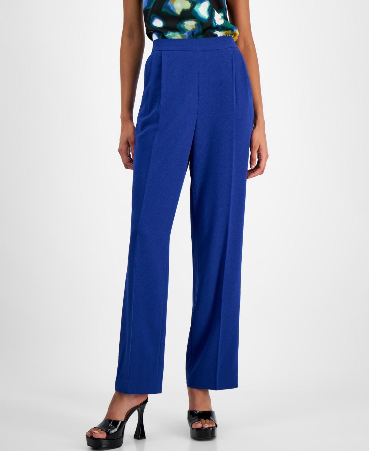 Bar Iii Womens High-Rise Wide-Leg Pants, Created for Macys product image