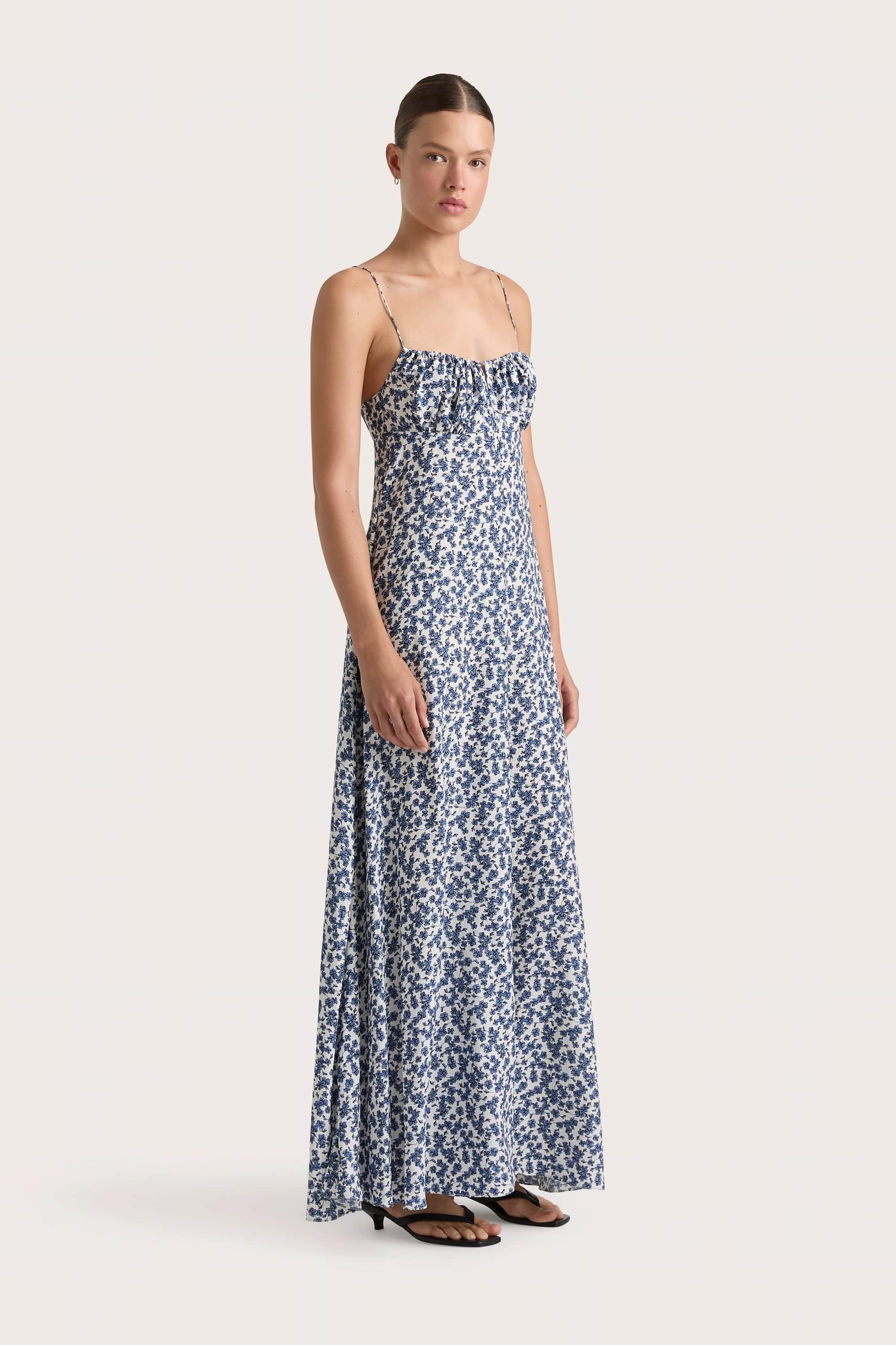 Anessa Maxi Dress Leilani Mid Blue Product Image