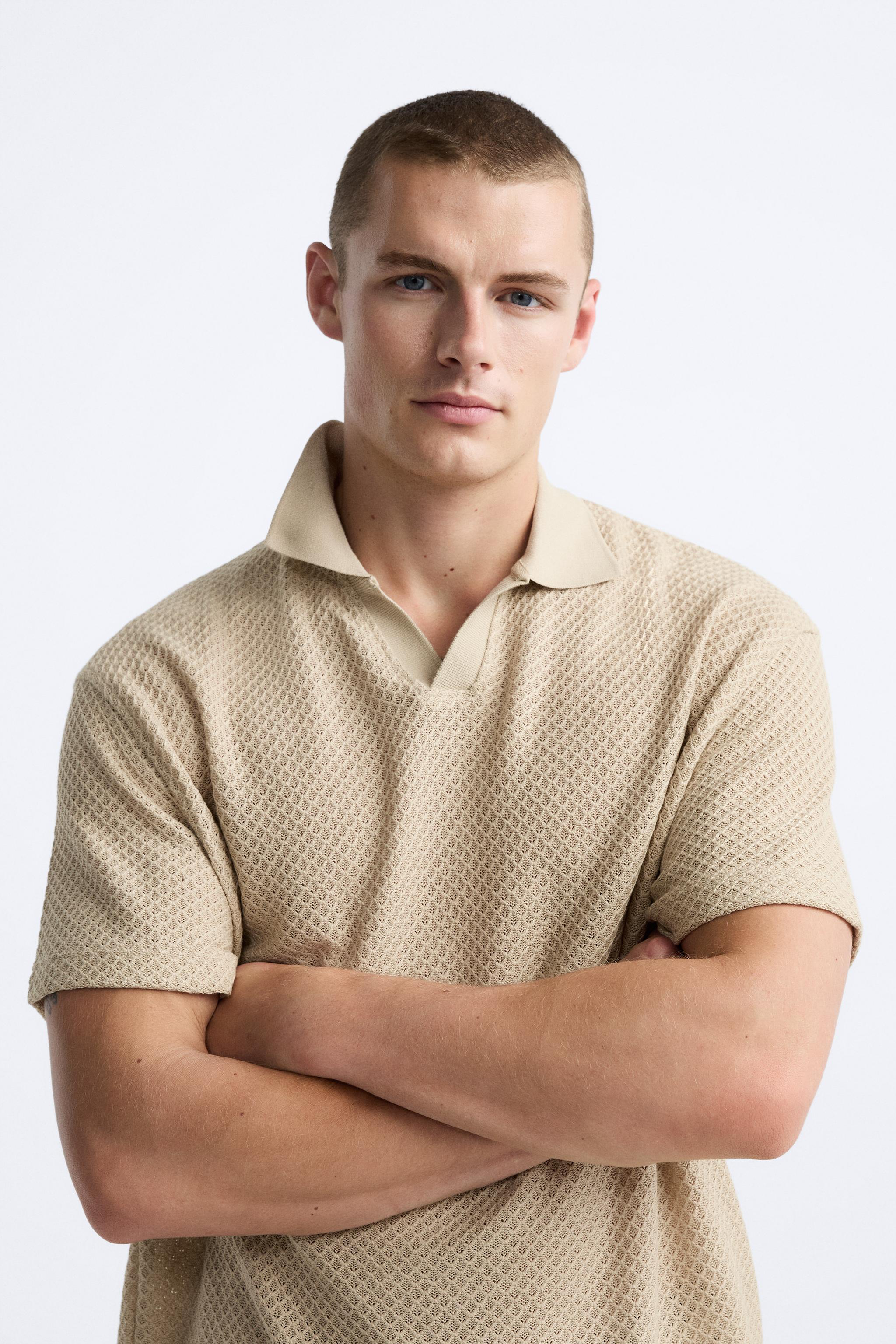 TEXTURED POLO Product Image