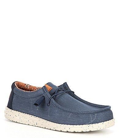 HEYDUDE Mens Wally Washable Canvas Chukkas Product Image