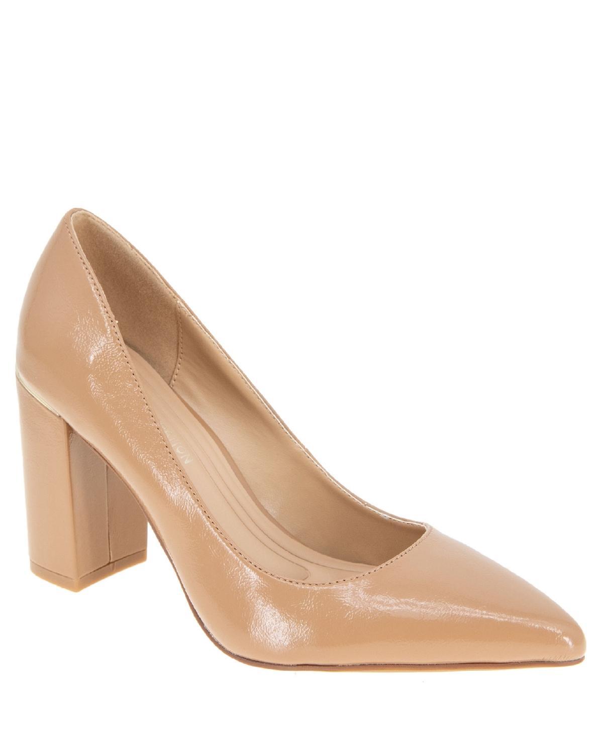 BCBGeneration Midana Patent Block Heel Pumps Product Image