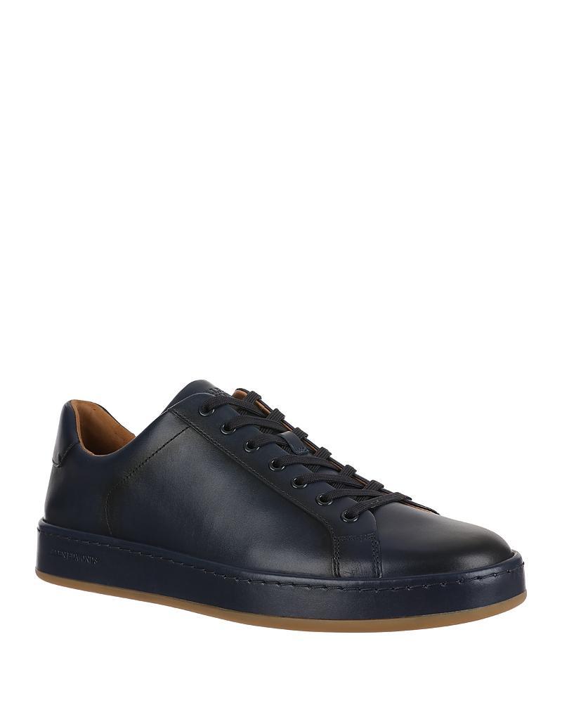 Men's Barnes Leather Low-Top Sneakers Product Image