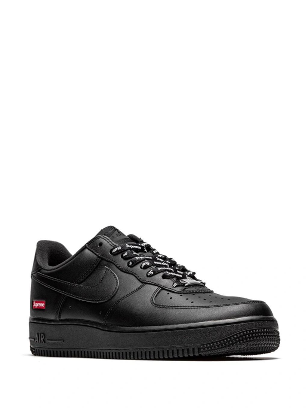 X Supreme Air Force 1 Sneakers In Black Product Image