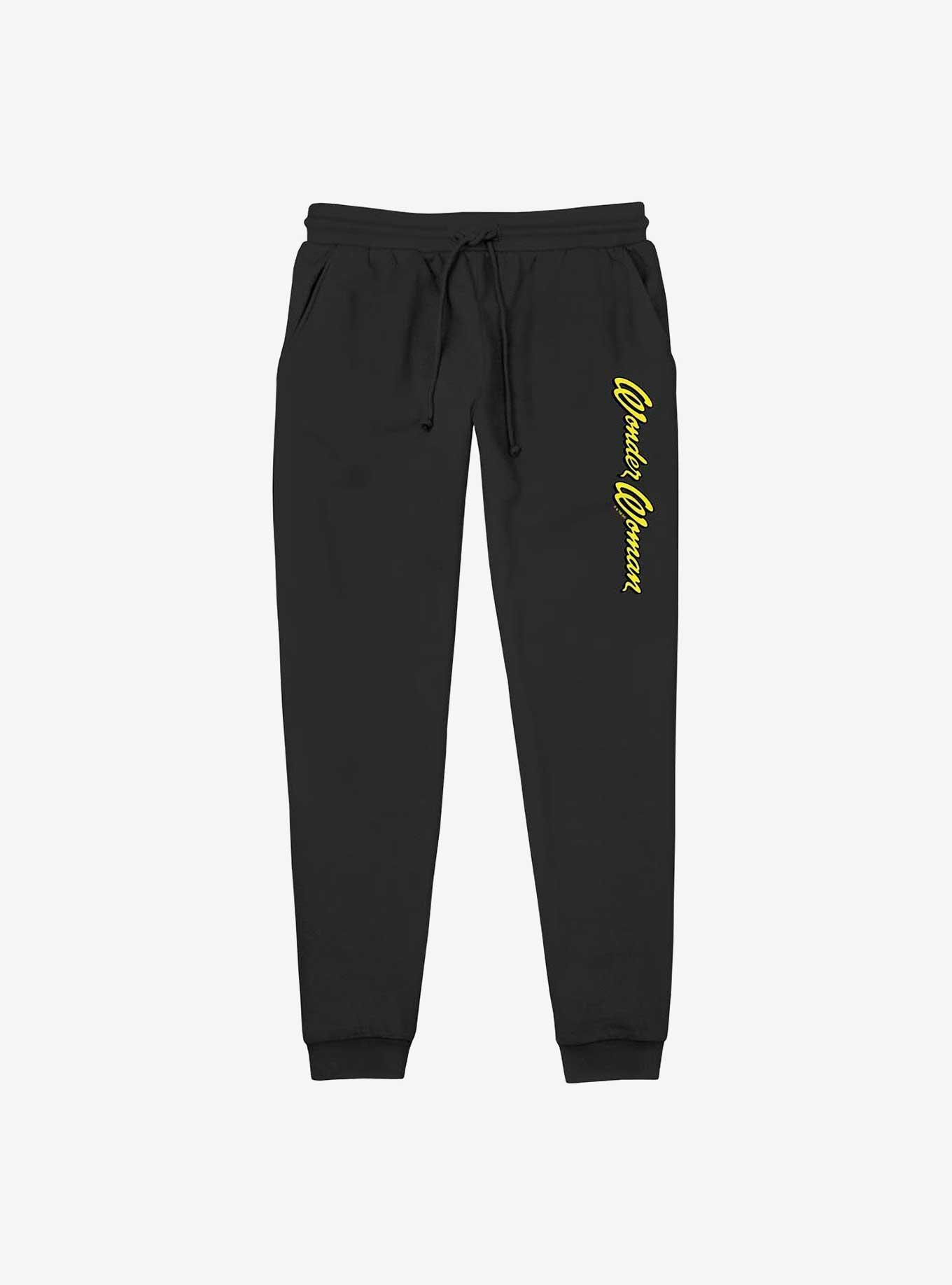 DC Comics Wonder Woman Vintage Logo Jogger Sweatpants Product Image