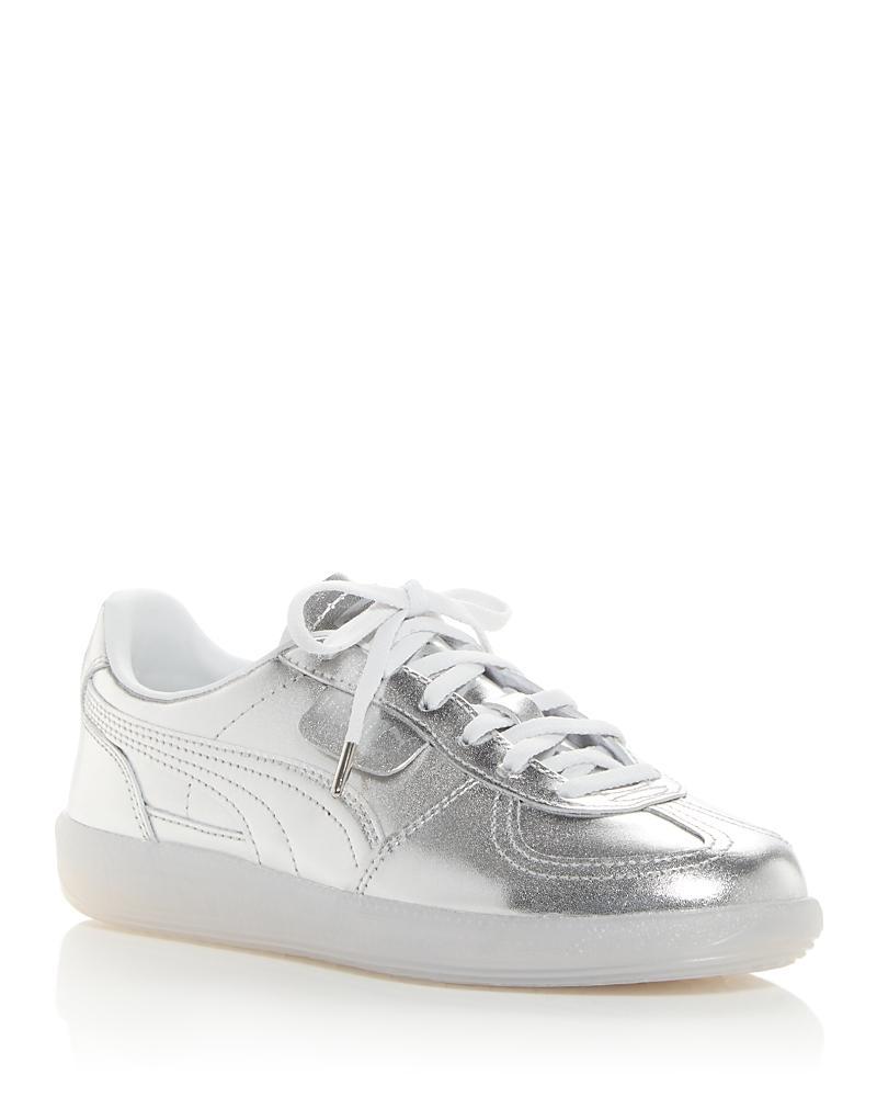 Womens PUMA Palermo Athletic Shoe - Chrome / Feather Gray / Ice Product Image