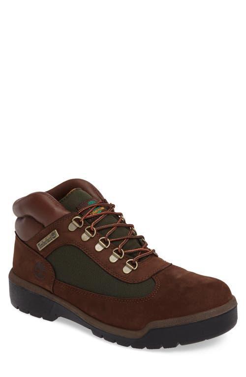 Timberland Field Boot 6 F/L Waterproof (Chocolate Old River Nubuck) Men's Lace-up Boots Product Image