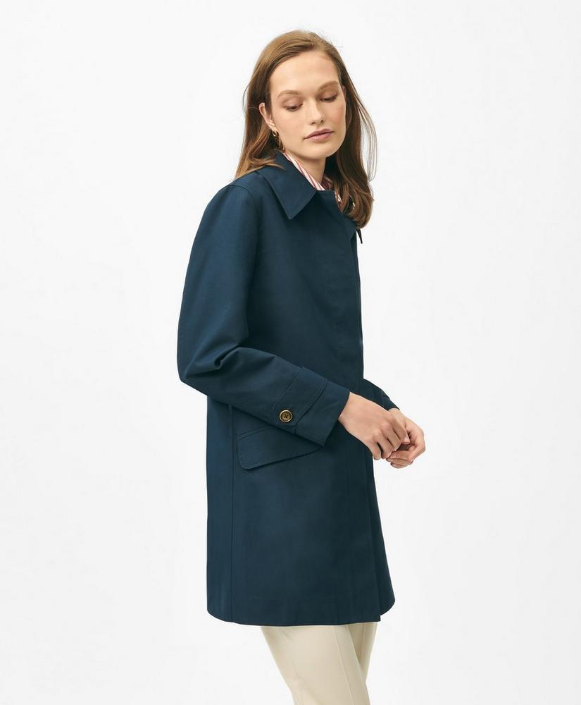 Raincoat in Water-Resistant Bonded Twill Product Image